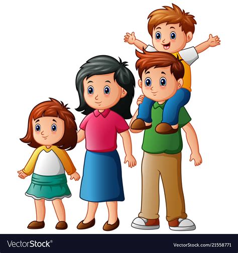 family cartoon image
